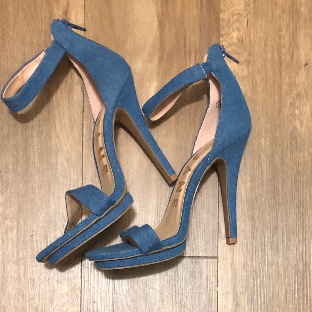 Denim Heels